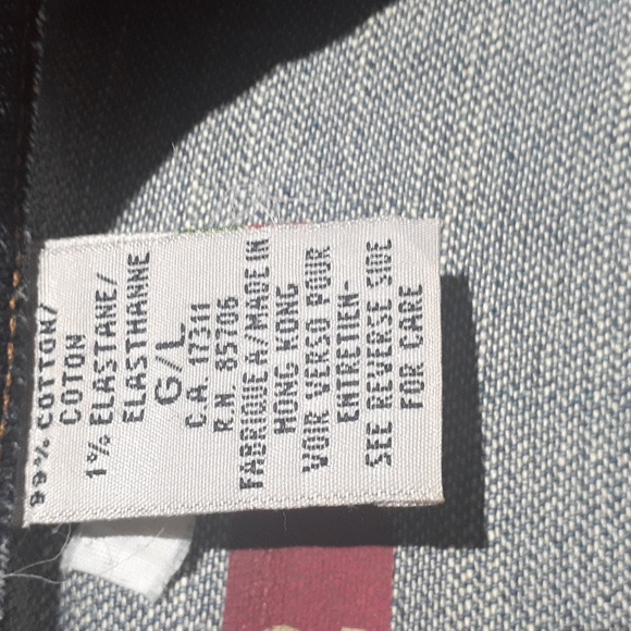 Buffalo David Bitton Vintage Y2K Women's Denim Jean Jacket Blue Wash Size Large - Picture 7 of 7